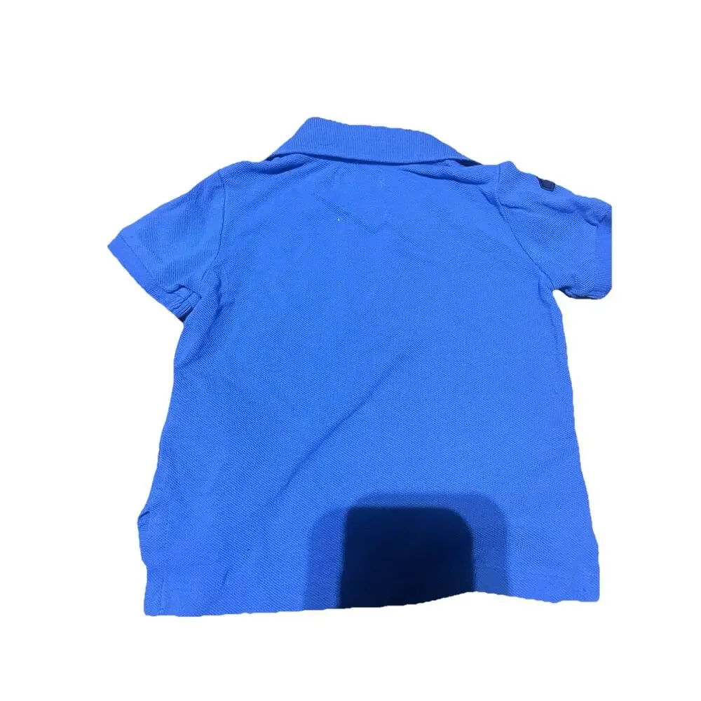RALPH LAUREN‎ BABY BOYS BLUE POLO SHIRT SIZE 9 Month